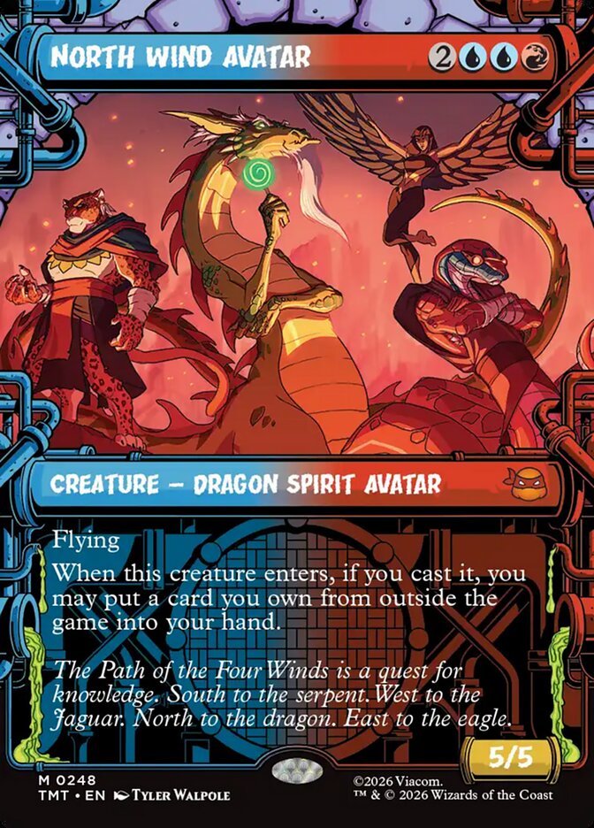 North Wind Avatar card front