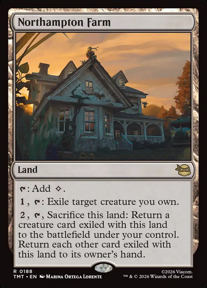 Northampton Farm card front