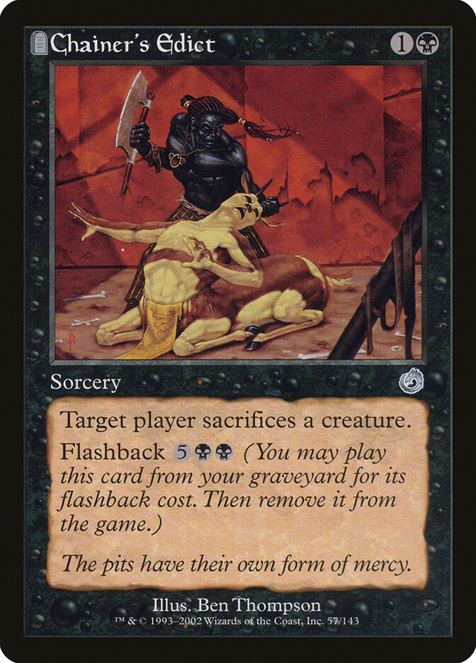 Chainer's Edict card front