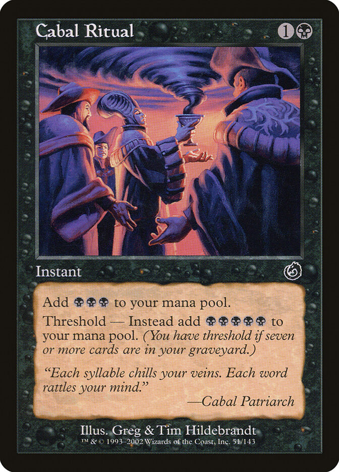 Cabal Ritual card front