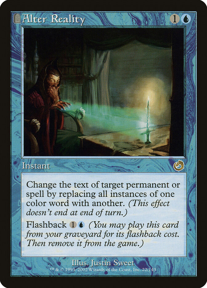 Alter Reality card front