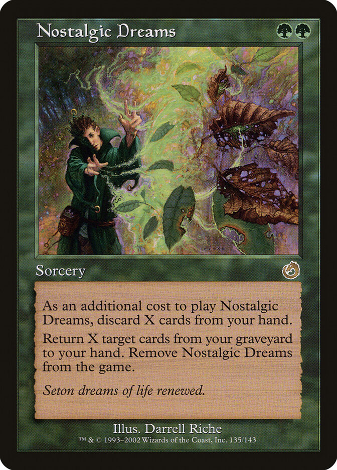 Nostalgic Dreams card front