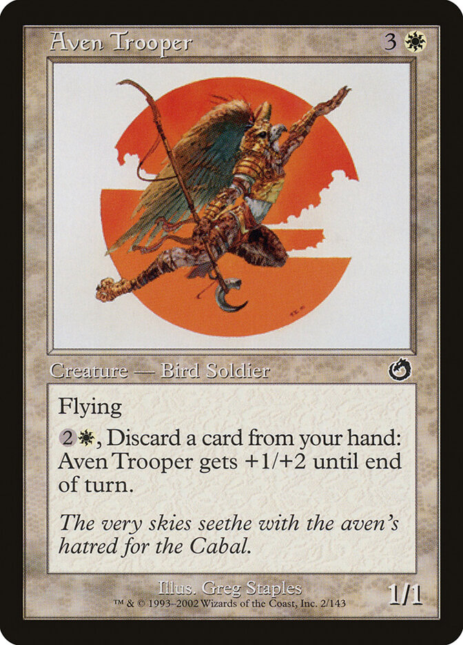 Aven Trooper card front