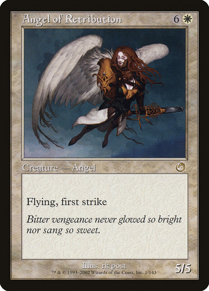 Angel of Retribution card front