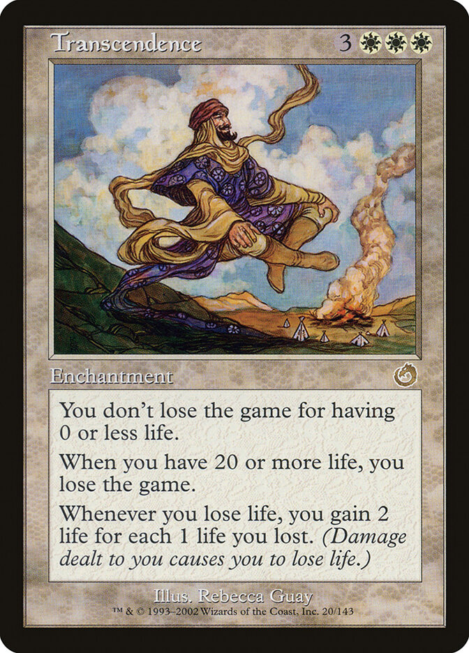 Transcendence card front