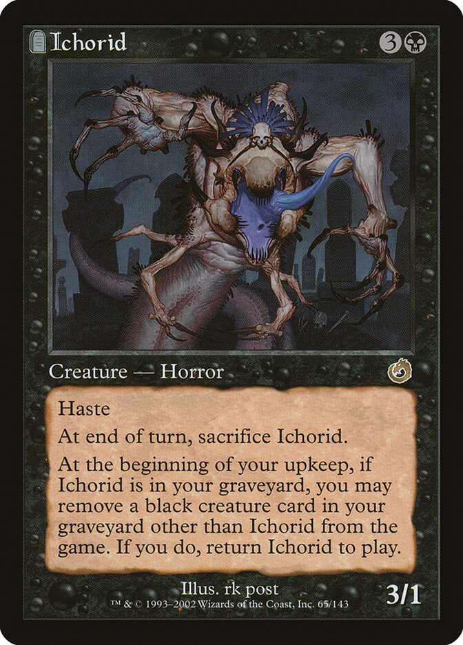 Ichorid card front