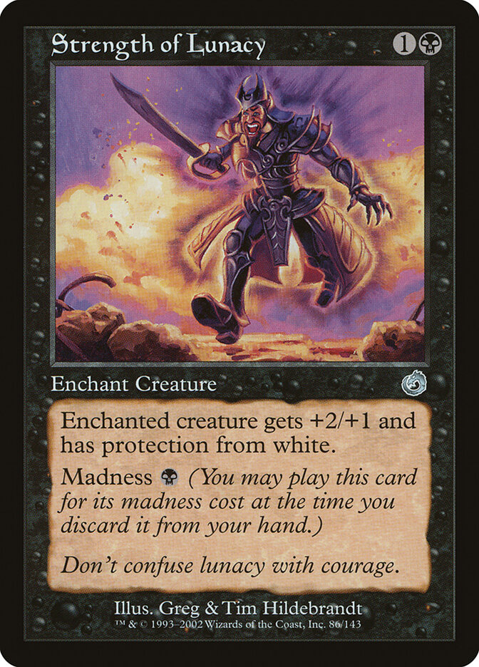 Strength of Lunacy card front