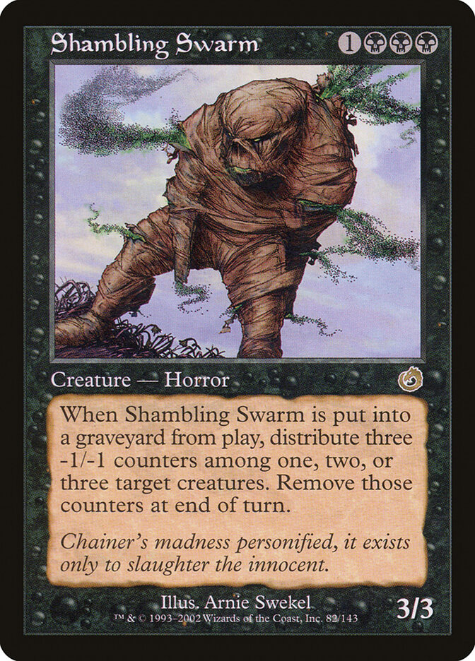 Shambling Swarm card front