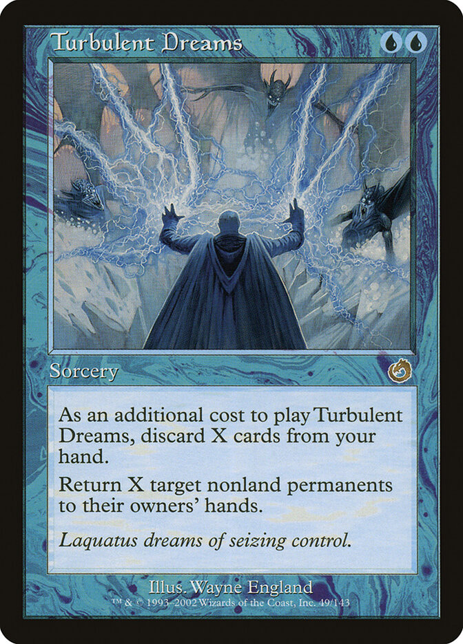 Turbulent Dreams card front
