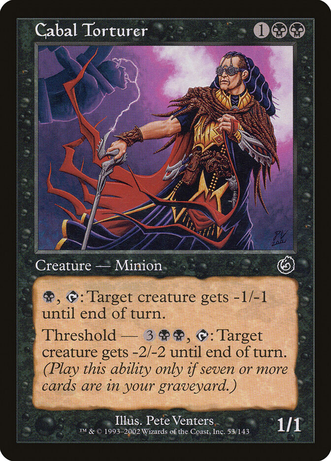 Cabal Torturer card front