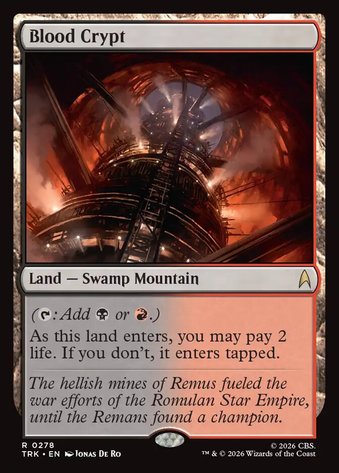 Blood Crypt card front