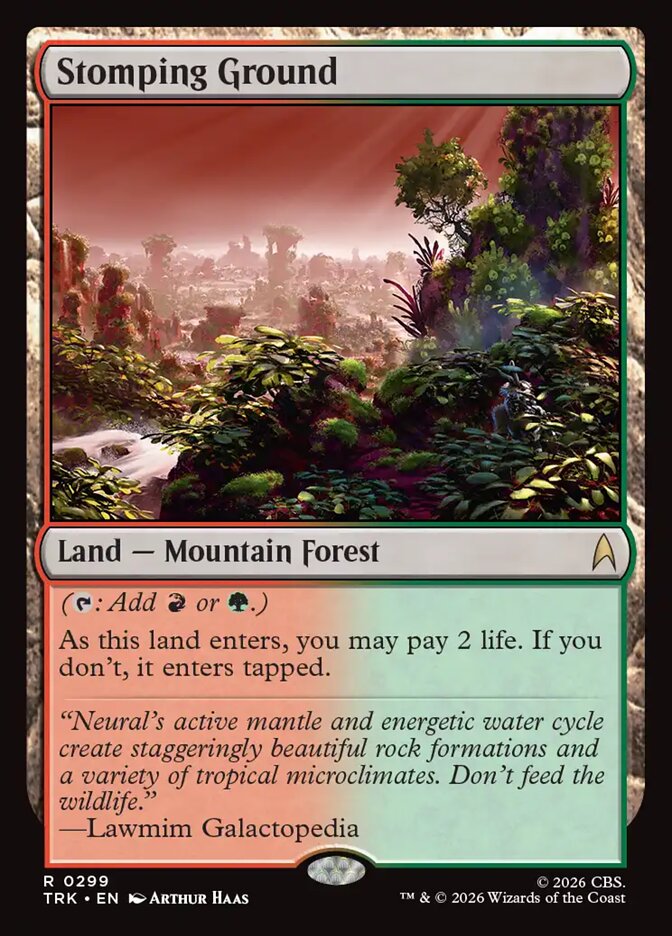 Stomping Ground card front