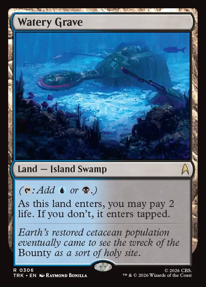 Watery Grave card front