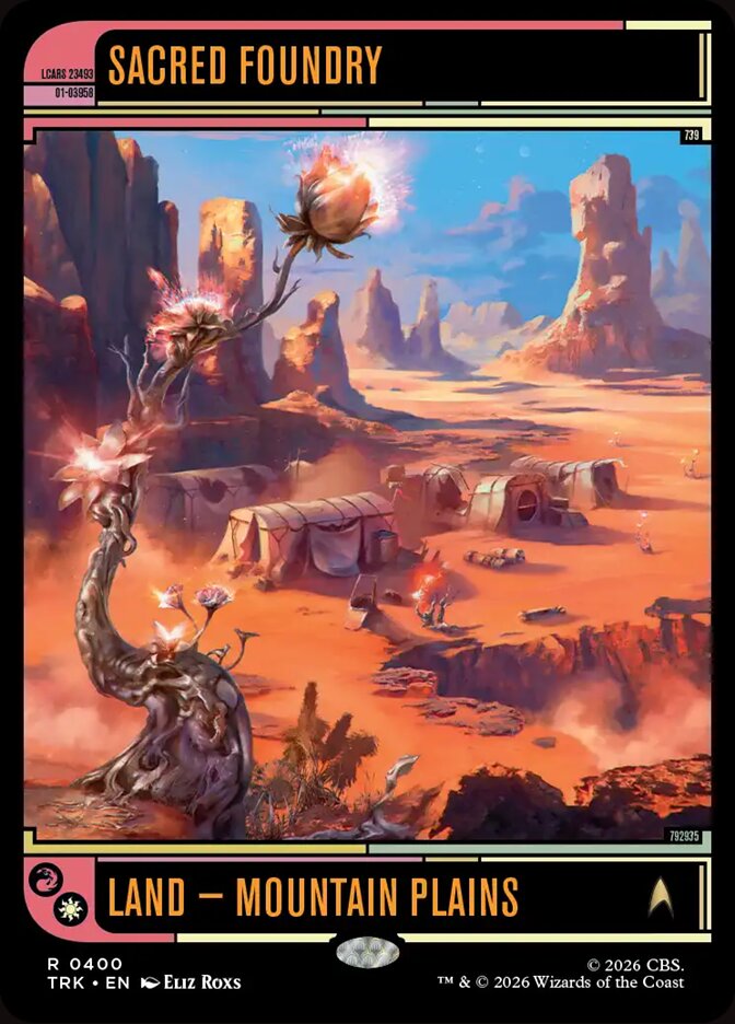 Sacred Foundry card front