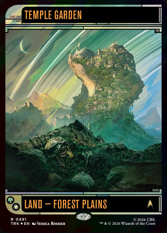 Temple Garden card front
