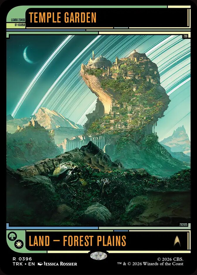 Temple Garden card front