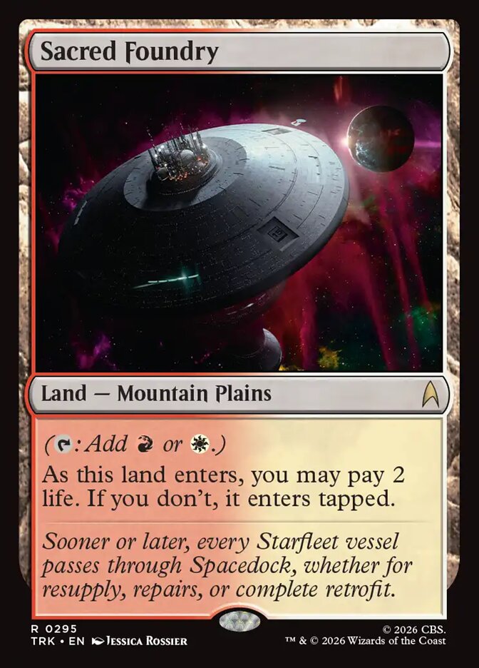 Sacred Foundry card front