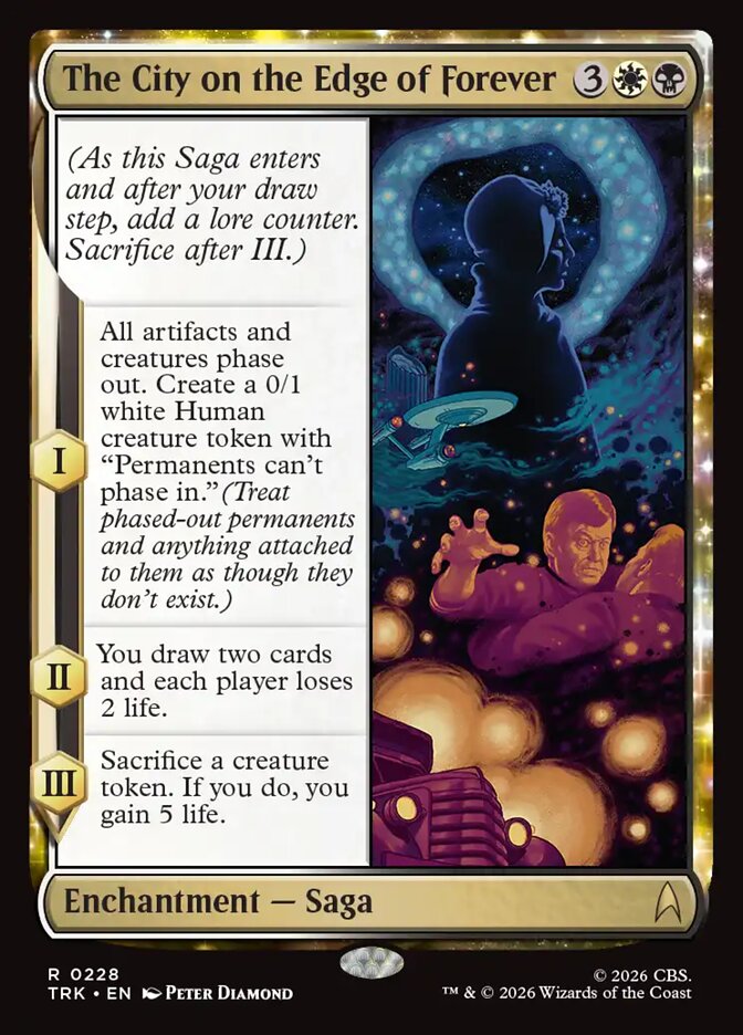 The City on the Edge of Forever card front