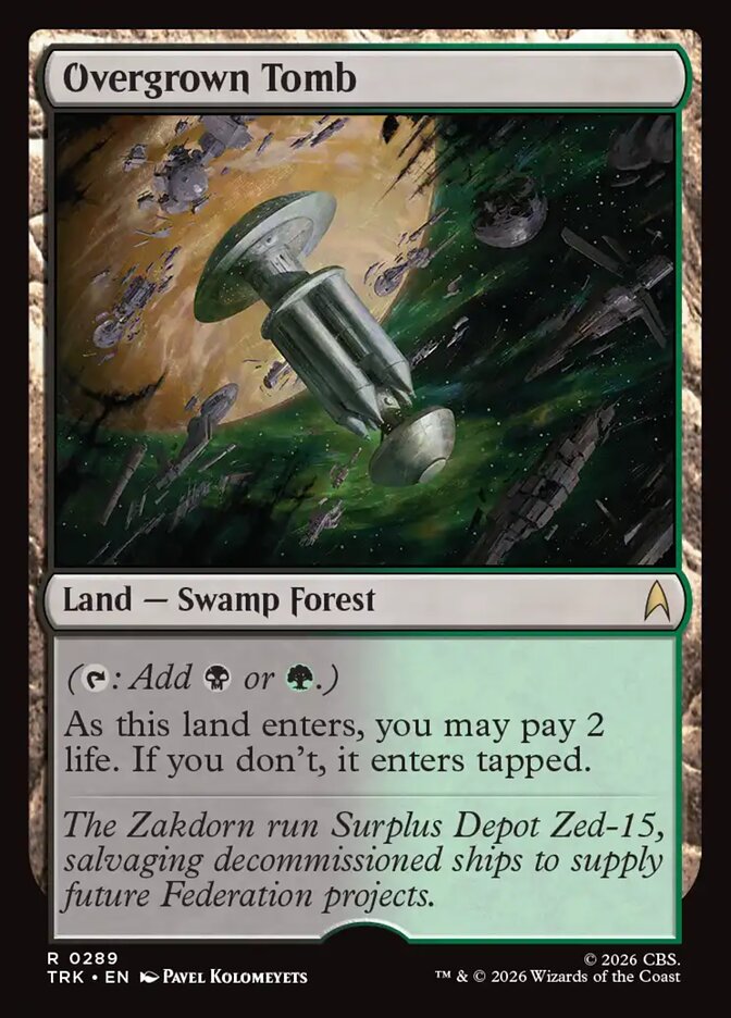 Overgrown Tomb card front