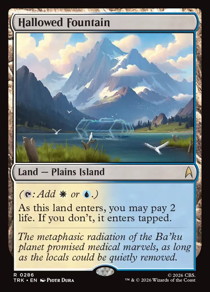 Hallowed Fountain card front