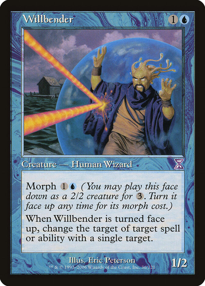 Willbender card front