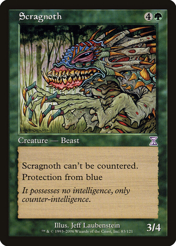 Scragnoth card front