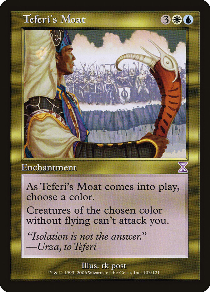 Teferi's Moat card front