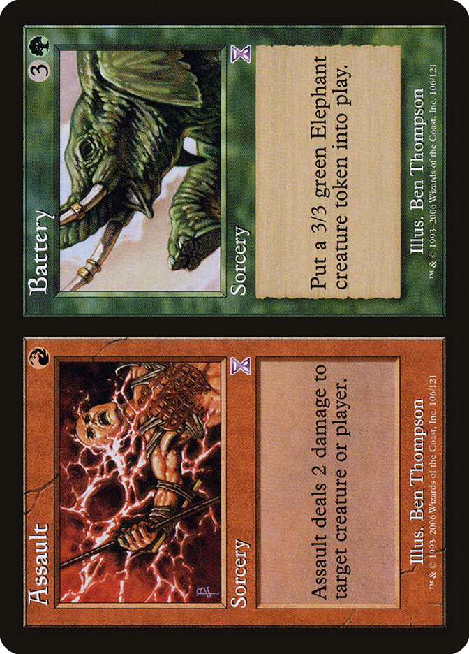 Assault card front