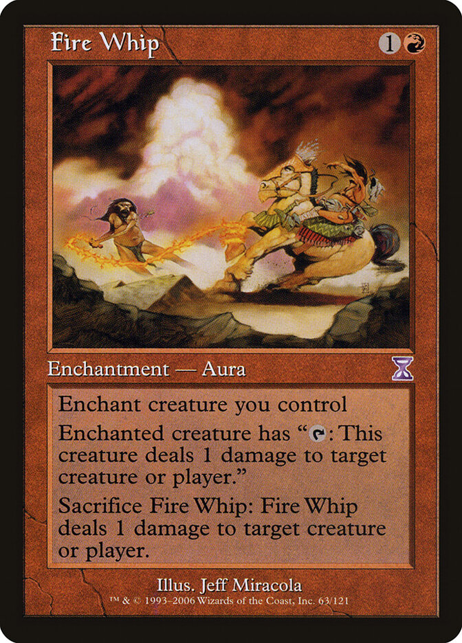 Fire Whip card front