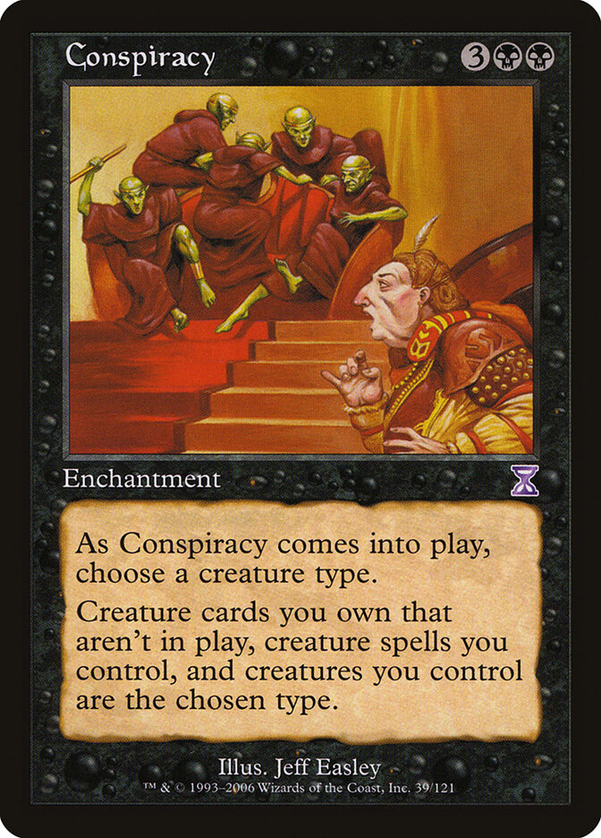 Conspiracy card front