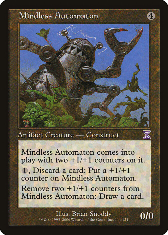 Mindless Automaton card front