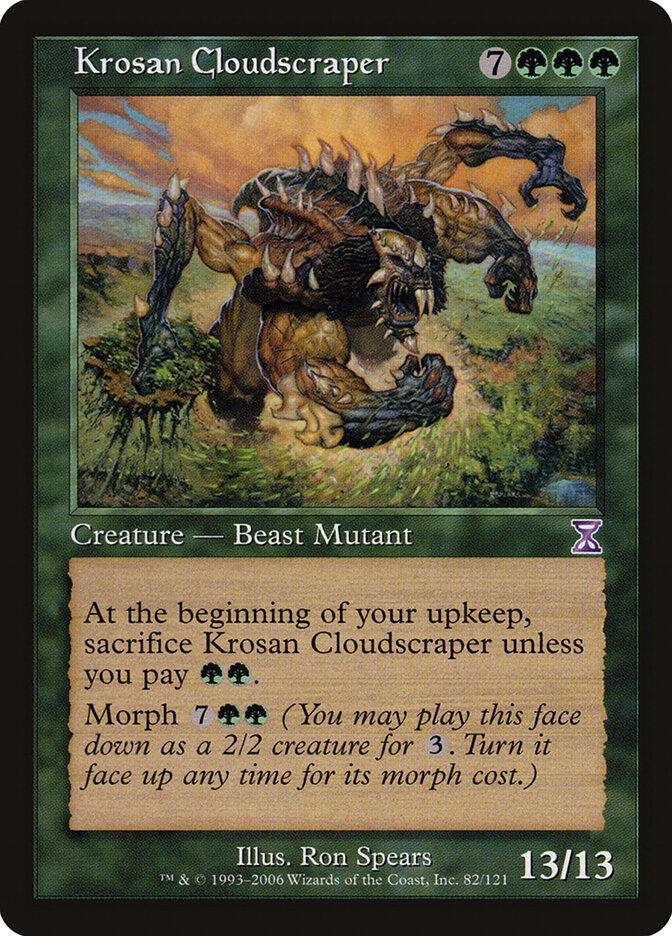 Krosan Cloudscraper card front