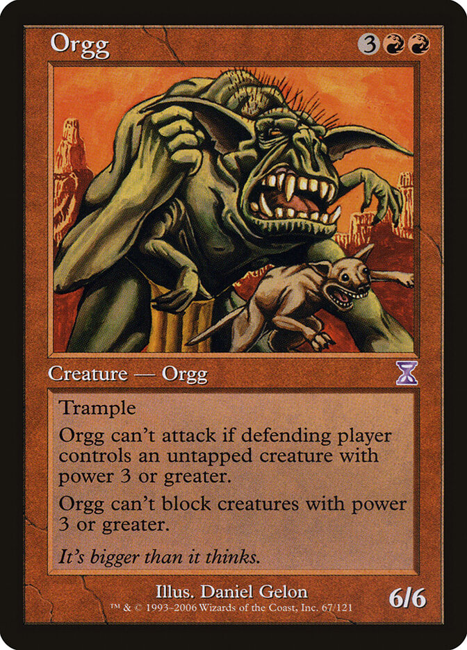 Orgg card front