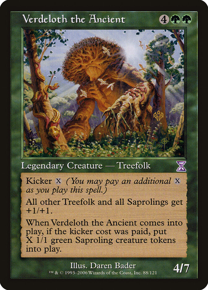 Verdeloth the Ancient card front