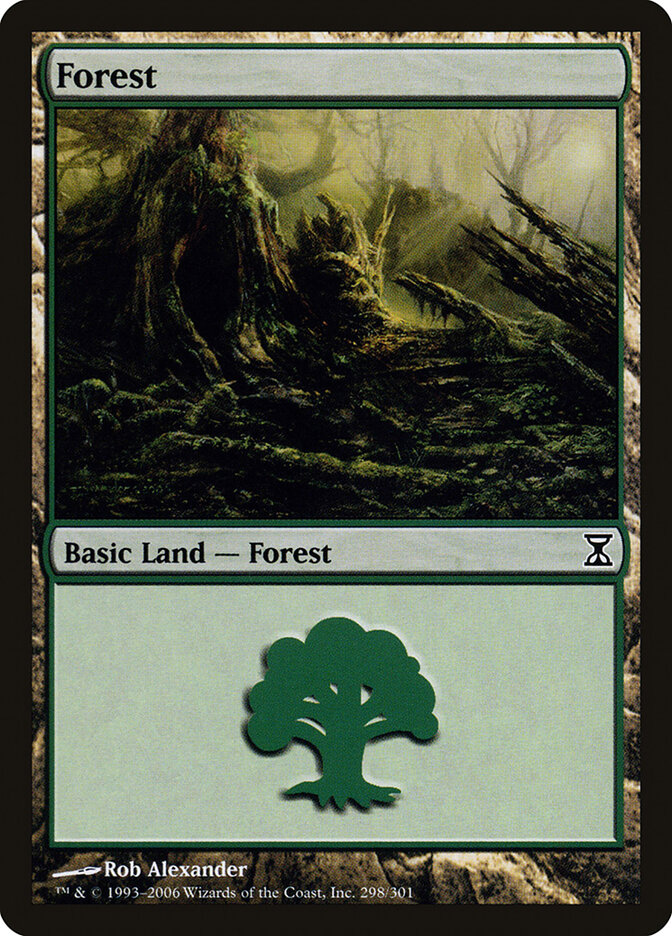 Forest card front