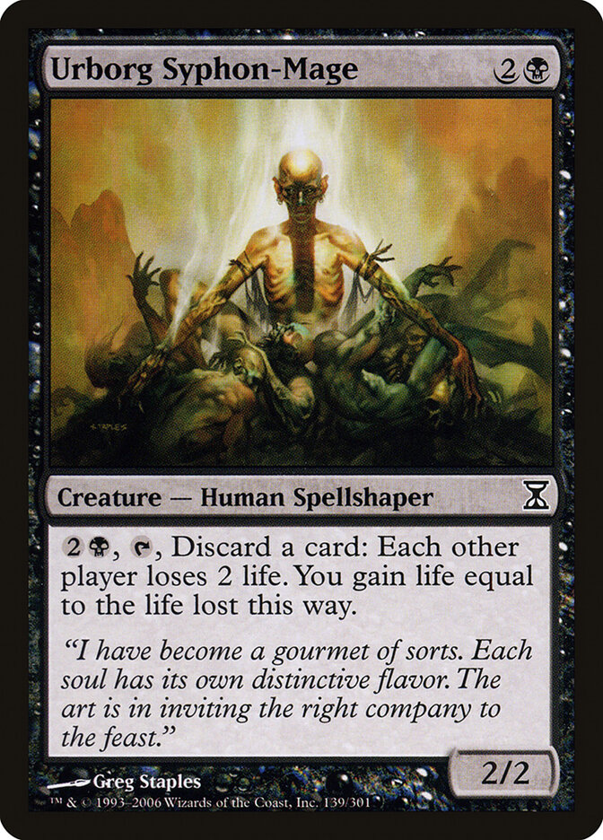 Urborg Syphon-Mage card front