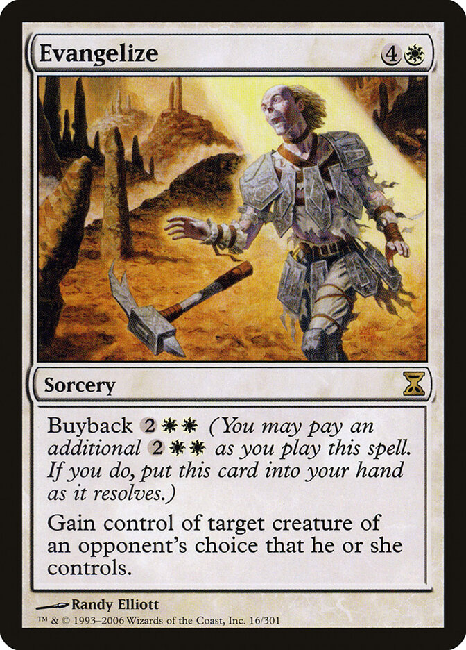 Evangelize card front