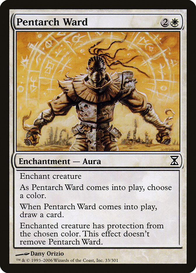 Pentarch Ward card front