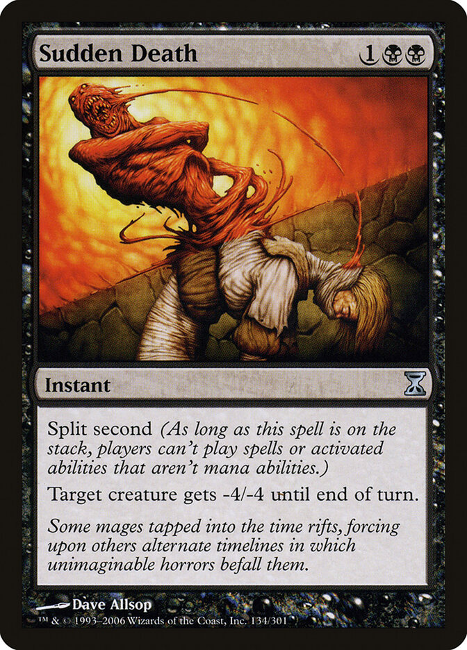 Sudden Death card front