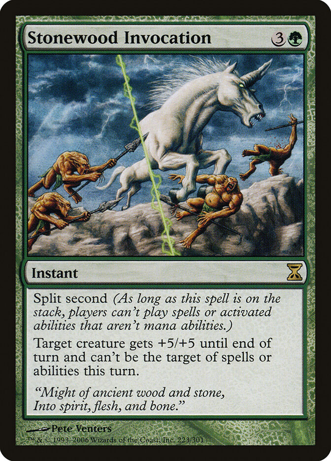 Stonewood Invocation card front