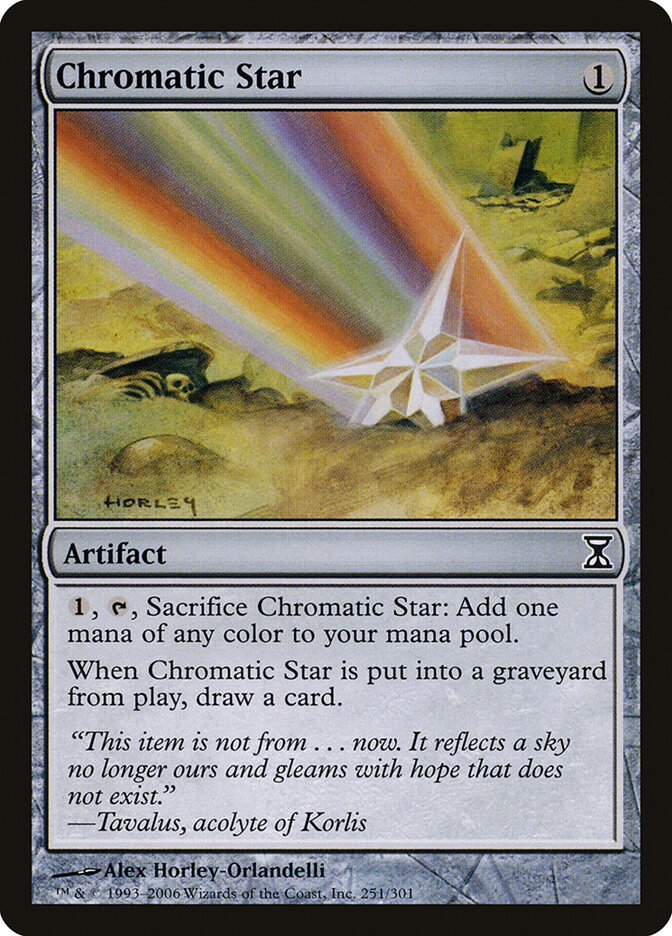 Chromatic Star card front
