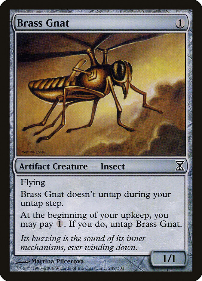 Brass Gnat card front
