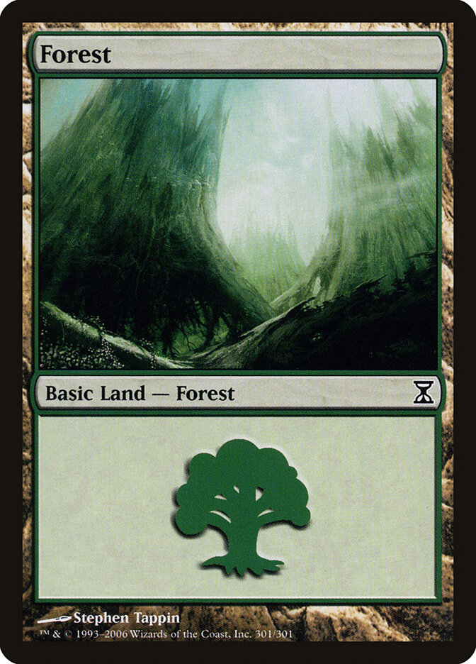 Forest card front