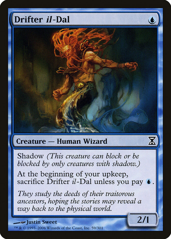 Drifter il-Dal card front