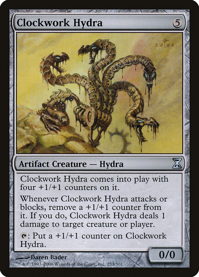 Clockwork Hydra card front