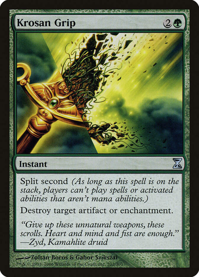 Krosan Grip card front
