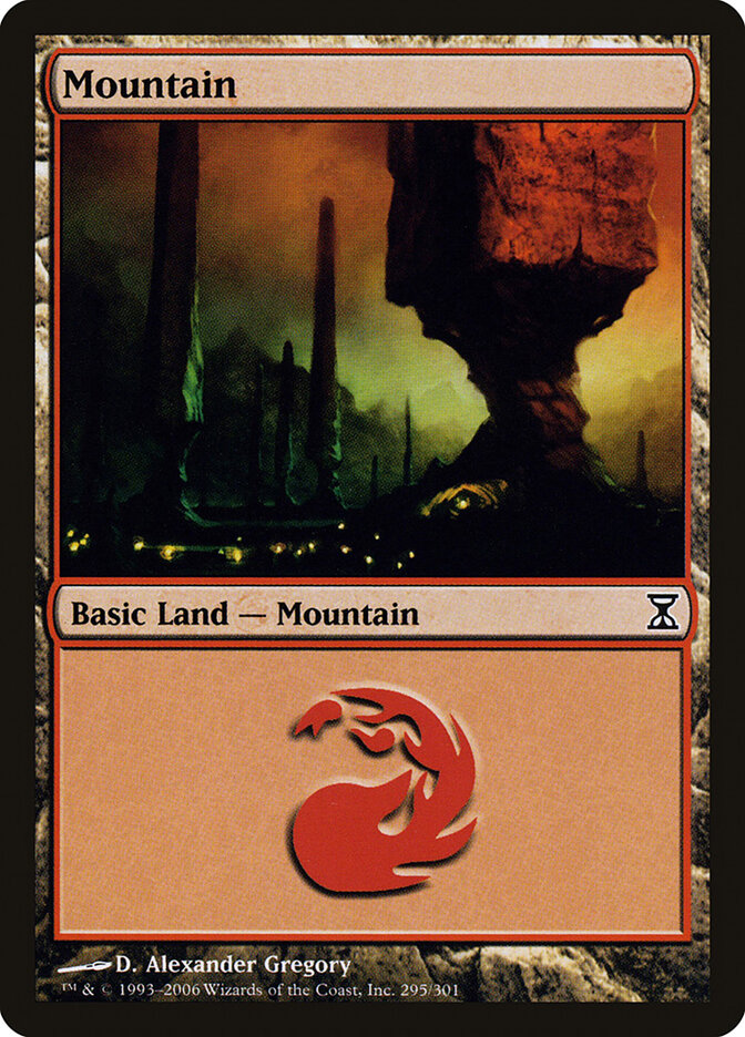 Mountain card front