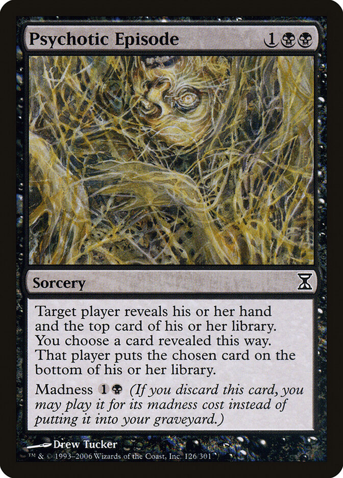 Psychotic Episode card front