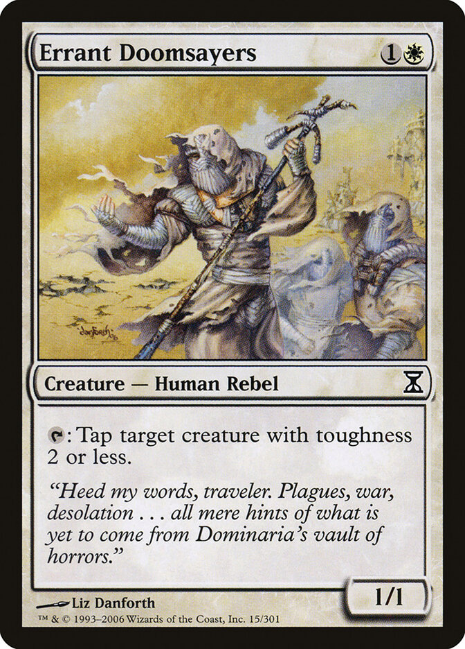Errant Doomsayers card front