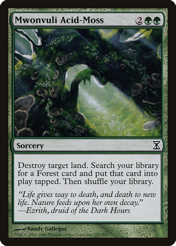 Mwonvuli Acid-Moss card front
